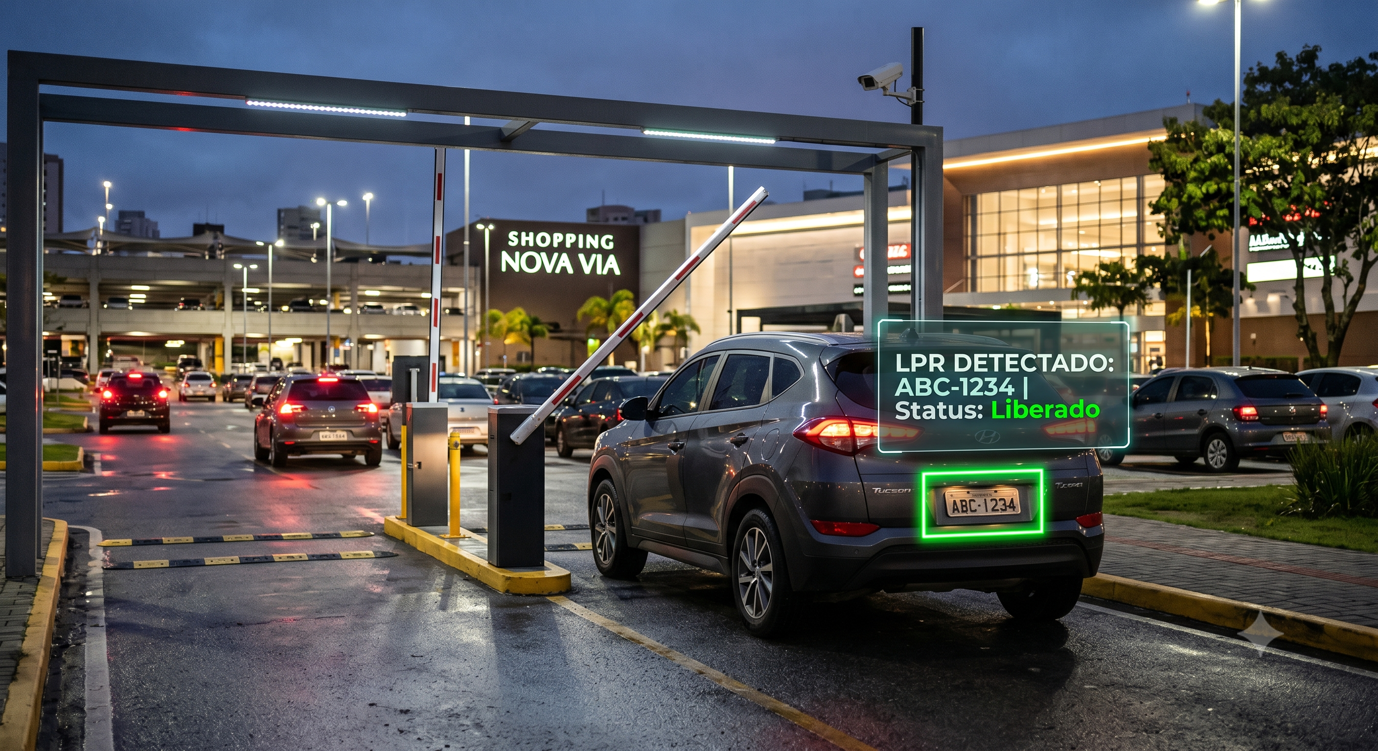 Estacionamento Inteligente com LPR